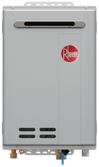 Rheem Mid Efficiency RTG-70XLP-3 160.000 BTU Non-Condensing Outdoor Tankless Liquid Propane Water Heater