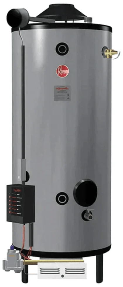 RHEEM G65-400A LP Universal 65 Gallon Commercial 399,900 BTU ASME Rated Water Heater Liquid Propane