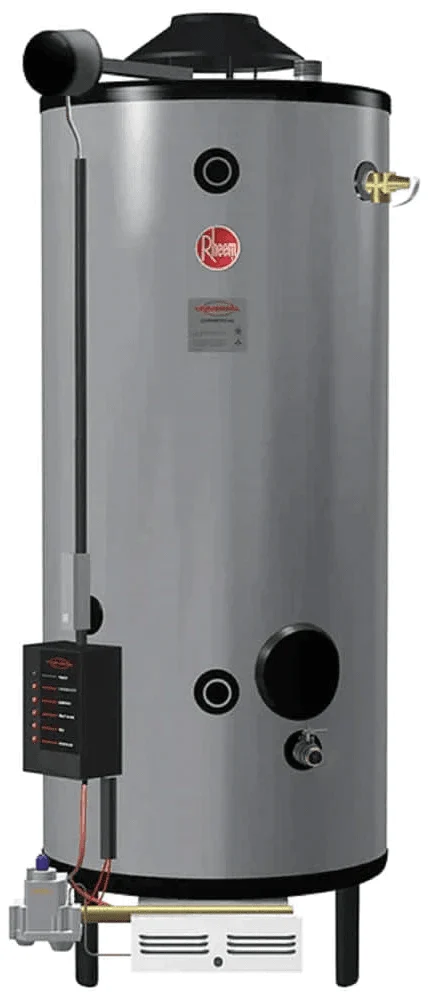 RHEEM G100-250LP Universal 100 Gallon Commercial 250,000 BTU Liquid Propane Water Heater