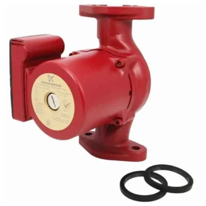 Grundfos 96402700, Model UPS 32-40FB (3-Speed), Bronze Circulator Pump, 230v, 1/3 HP