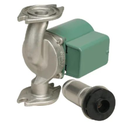 Taco 008-SF6-1IFC, Circulator Pump, 1/25 HP, 115 Volts, 1 Phase, 60 Hertz, Rotated Flange Orientation, Stainless Steel