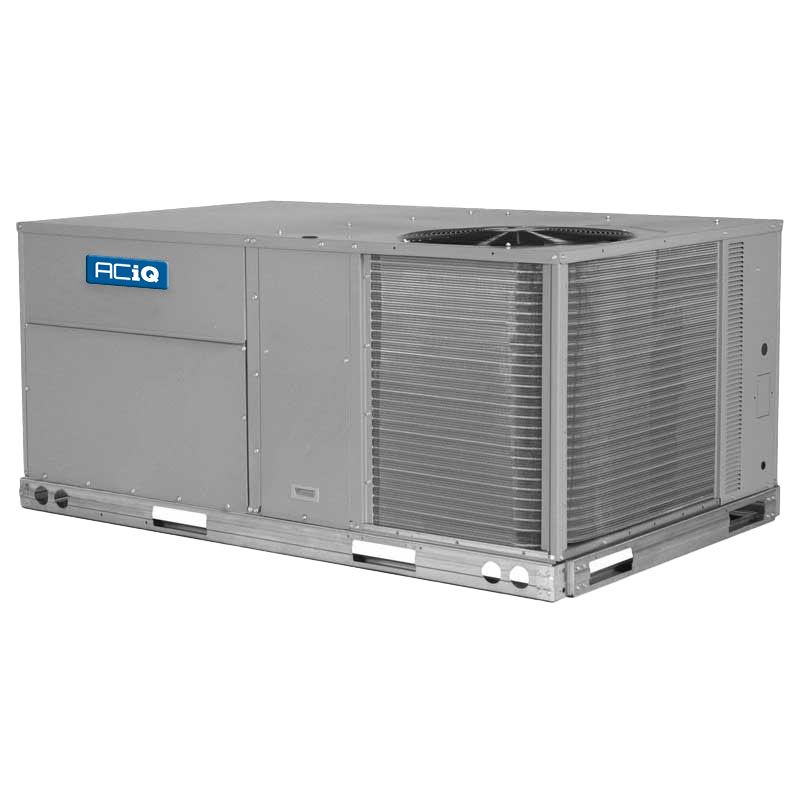 ACIQ 7.5 Ton 180,000 BTU 11.2 EER Light Commercial Gas Packaged Unit - High Heat | 208/230V 3 Phase - R454B - Two Stage