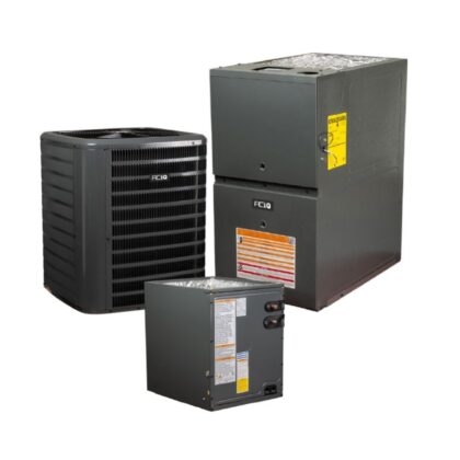 1.5 Ton 14.5 SEER2 80% AFUE 40,000 BTU Hybrid Heat Pump & Furnace System - R32 Dual Fuel Upflow