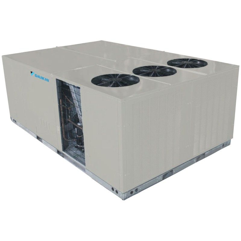 Daikin 15 Ton 300,000 BTU 10.8 EER Commercial Gas Packaged Unit | 208/230V 3 Phase - R32 - Single Stage