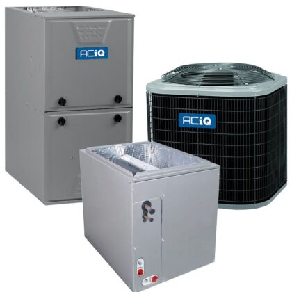 ACIQ 3 Ton 13.4 SEER2 96% 80,000 BTU Furnace & AC System - R454B Multi-Positional