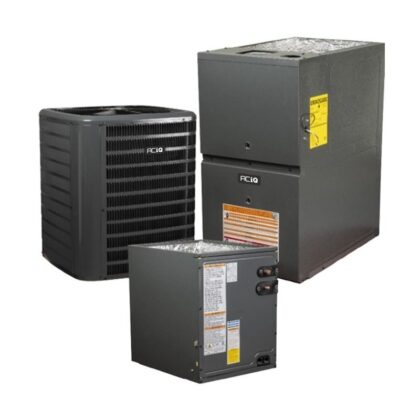 1.5 Ton 13.4 SEER2 80% AFUE 40,000 BTU Furnace and AC System - R32 Upflow