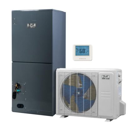 1.5 Ton 18.1 SEER2 Stealth EZ Connect High Efficiency Heat Pump Split System - R454B Inverter - Multi-Positional
